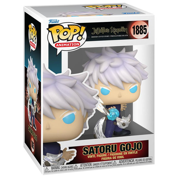 Funko POP #1885 Jujutsu Kaisen Satoru Gojo (Cursed Technique Lapse: Blue) Figure